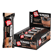 Протеинов бар Maxx 26g протеин, Шоколадов мус, 12x75g