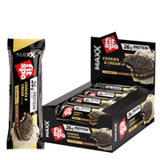 Протеинов бар Maxx 26g протеин, Бисквити с крем, 12x75g