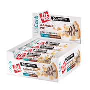 Протеинов бар FitSpo Lo Carb, Банана пай, 12x60g