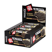 Протеинов бар Maxx 26g протеин, Бисквити с крем, 12x75g