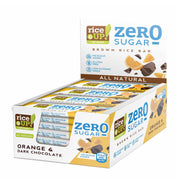 ZERO SUGAR Оризов бар с тъмен шоколад и портокал, 20x18g